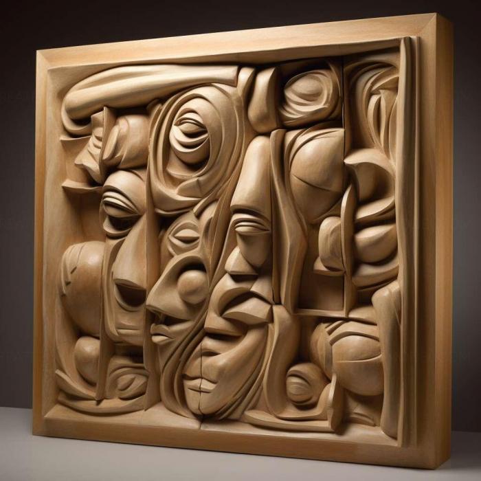 نموذج ثلاثي الأبعاد لآلة CNC 3D Art 